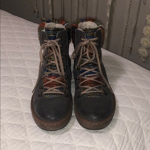 Barely worn Rieker ankle boots